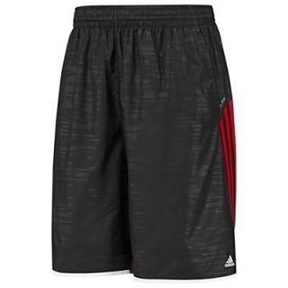 Adidas Adizero Shadow Shorts Black Red Bulls Rose $40 NWT X31526 Mens