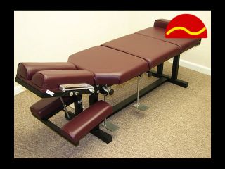 Drop Chiropractic Table w/ Steel Frame   CONTEMPORARY