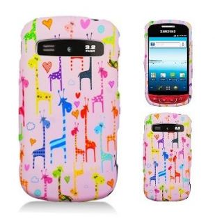 PINK GIRAFFE Protector for Samsung ADMIRE / Vitality R720 Snap On Case