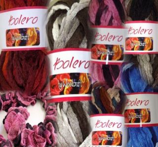 Woolcraft Bolero Scarf Yarn Wool Frilly Can Can Wool (Like Ballerina