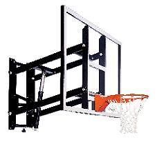 Wall Mount Basketball System 72 inch Glass Adjustable GS72GA
