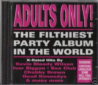 Adults Only Party Album Chubby Brown etc.CD brand NEW
