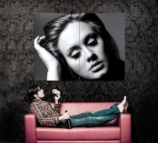 XD7142 Adele 21 Album Cover BW Singer Music HUGE Wall POSTER