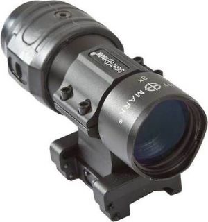 SIGHTMARK 3X TACTICAL MAGNIFIER W / HEAVY DUTY QUICK RELEASE SLIDE TO