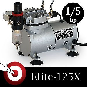 Airbrush Air Compressor Hi Pro Portable Tankless 1/5HP