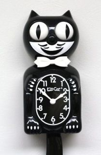 Black Kit Cat Clock 