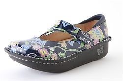 ALEGRIA Womens Dayna Pro Nursing Shoes Sew Hope Navy Patent DAY 354