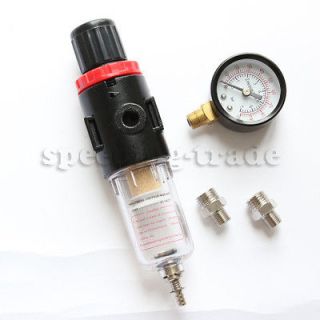 Air Pressure Regulator oil / Water Separator Trap Filter Airbrush