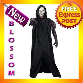 C326 Mens Licensed Harry Potter Death Eaters Scary Halloween Costume