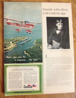 1967 Cessna 150 Airplane Ad Fly for $5.00