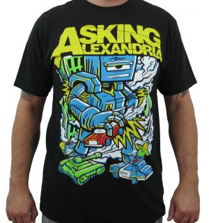 ASKING ALEXANDRIA (killer robot) Mens T Shirt