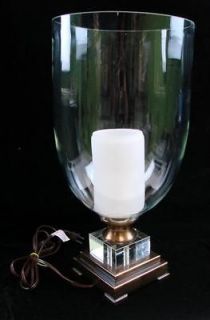 Nouveau Large Table Lamp Light Bubble Glass Glowing Pillar Candle