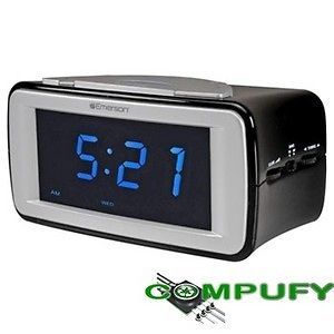emerson smartset dual alarm clock radio