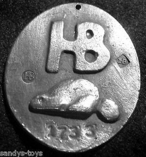 1733 Hudson Bay Co. Port Albany Indian Medal Pierre Huguet Dit Latour