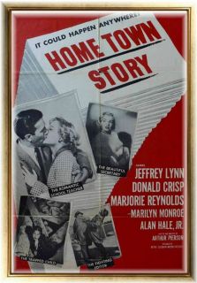 MAGNET Vintage Movie Poster HOME TOWN STORY 1951 Marilyn Monroe Free