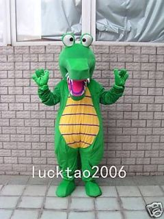 Lovely Crocodile Mascot Costume Cartoon Fancy Dress