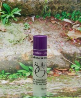 Shea Butter & Emu Oil Lip Balm  Lavender/Lime/ Tea Tree