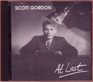 SCOTT GORDON ~ AT LAST ~ CD 1993 AUTOGRAPHED