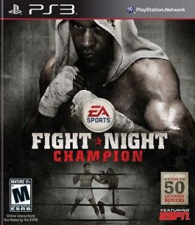FIGHT NIGHT CHAMPION PS3 BOXING VIDEO GAME BRAND NEW & SEALED