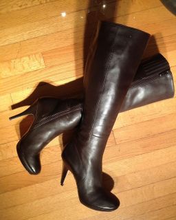 Newly listed Via Spiga Storm Boots Size 8 Brown Leather $375 Stiletto
