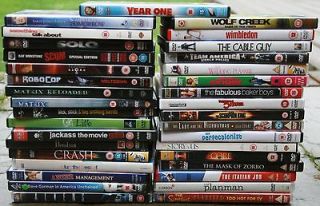 DVD MOVIE COLLECTION ADVENTURE SCI FI ACTION COMEDY DRAMA THRILLER
