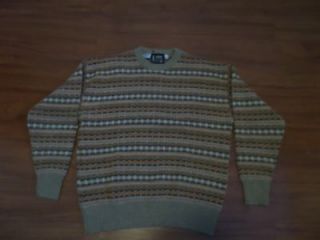 Vintage Eskimo Knitwear Shetland Pure Wool Sweater Made in England