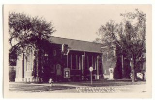 Eldorado, KS Kansas old RPPC Postcard Presbyterian Church