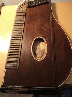ANTIQUE ZITHER BY CARL RUCKMICH FROM LATE 1800S FROM GERMANY
