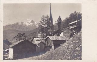 Austria town Solden photo vintage used postcard