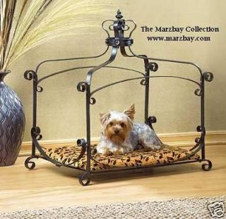 NEW DOG CAT ANIMAL LOVER PET BED METAL FRAME WITH BED PAD $90
