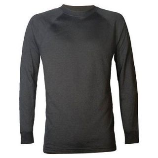 NEW HMK SNOW BASE LAYER   TOP ADULT THERMAL SHIRT FOR SUIT, BLACK, MED