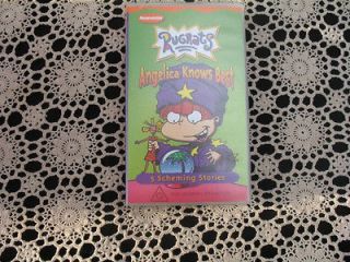 RUGRATS~ANGELI CA KNOWS BEST VHS