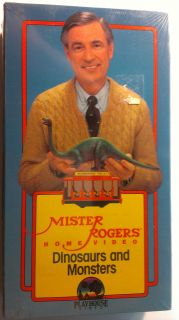 Mister Rogers Dinosaurs & Monsters BETA TAPE Brand New Playhouse Video