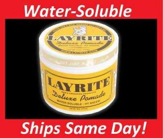 Layrite Deluxe Original Pomade HY Sheen Water Soluble 4 oz (113g