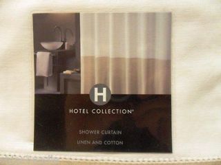 Hotel Collection Shower Curtain   Linen and Cotton