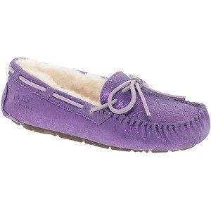 UGG Australia DAKOTA Moccasins Slippers Shoes Womens Style 3355 NEON