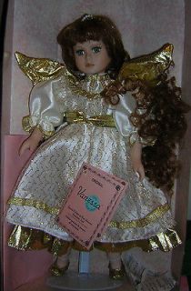 Doll Collection Porcelain Special Edition 1997 Angel Hand Painted