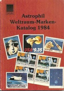 book Astrophil Weltraum Marken Katalog 1984 softcover philatelic