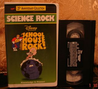 SchoolHouse SCIENCE ROCK 25th Anniversary School House VHS Educational