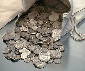 POUND QUALITY 90% SILVER COINS PRE 1965 JUNK SILVER*EXTRA COIN