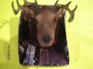 Buck the Singing Deer Head  Funny Animated Deer Mount  Desk Trophy