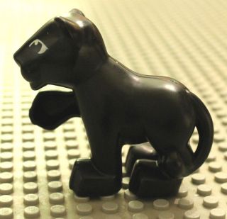 LEGO Animal BLACK CAT COUGAR PANTHER Minifig Minifigure Figure Part