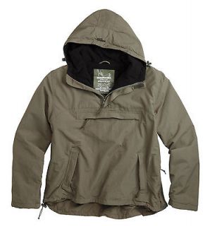 windbreaker anorak olive army military combat jacket from united