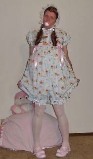 Annemarie Adult Sissy Baby Romper Dress Up Bubble Pooh