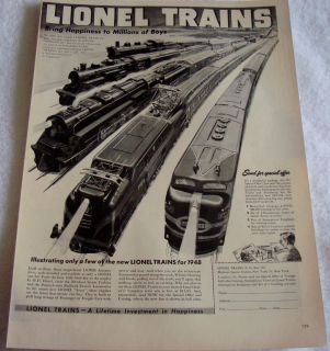 lionel trains in Vintage & Antique Toys