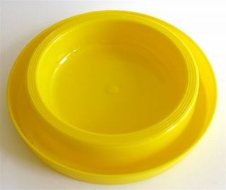 Ant Free Bowls  Set of 3 Yellow Colour Bowls   Ideal for Cats and
