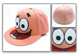 SpongeBob Patrick Face Smile Pink Baseball Cap Licensed Hat