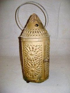 antique tin lanterns