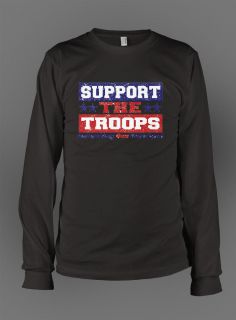 Support Our Troops Armed Forces Thermal Long Sleeve