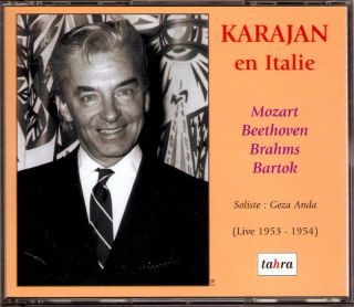Karajan live in Italy (r. 1953 1954)   Tahra 3CD set